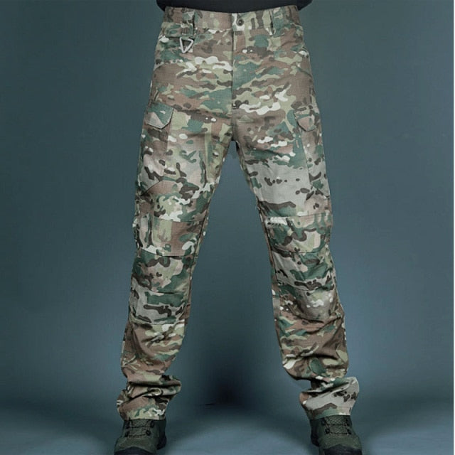 City Tactical Cargo Pants Classic Outdoor Hiking Trekking Army Tactical Joggers Pant Camouflage Military Multi Pocket Trousers